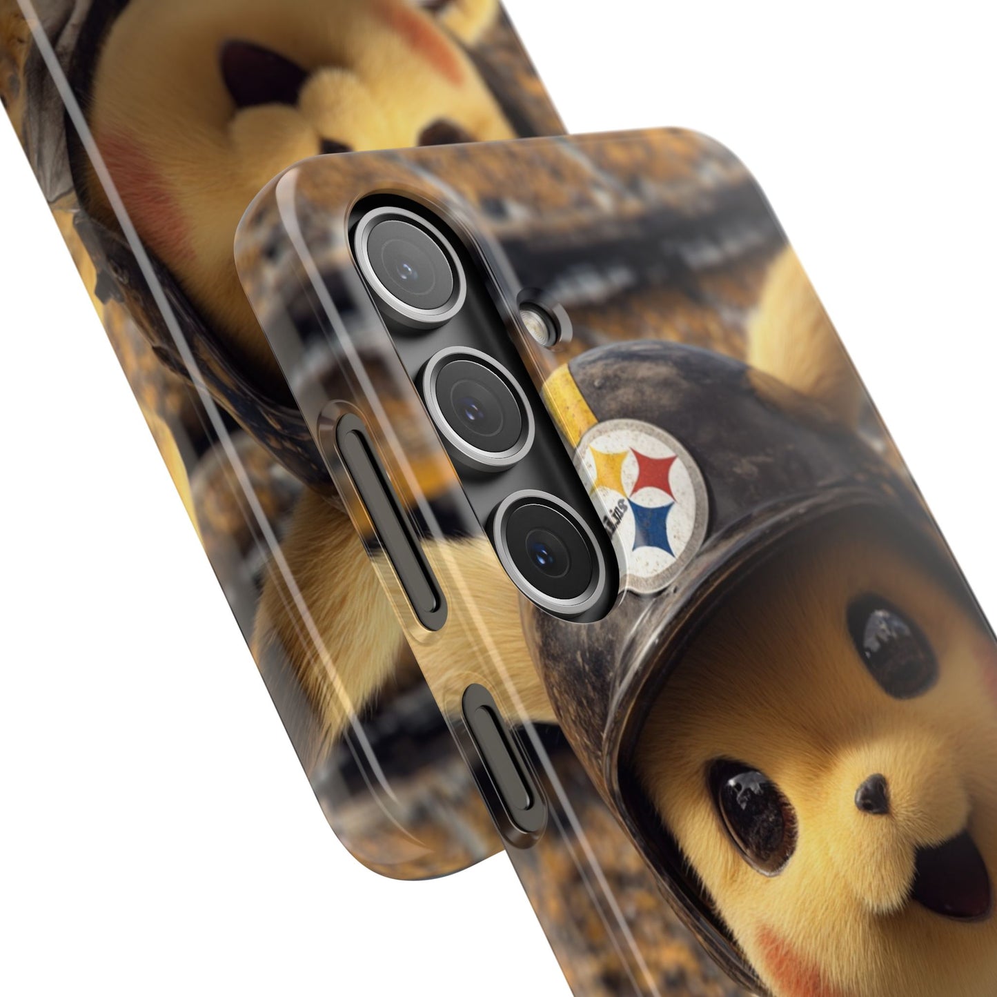 Fun Character Sports Snap Case, Phone Case, Fun Tech Accessory, Cute Gift for Gamers, Football Lovers, Kids.