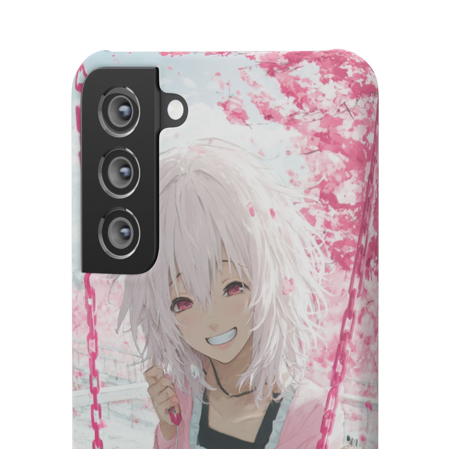 Anime Character Snap Cases for Phone, Cute Aesthetic Phone Cover, Gifts for Otaku, Floral Design, Unique Phone Cases