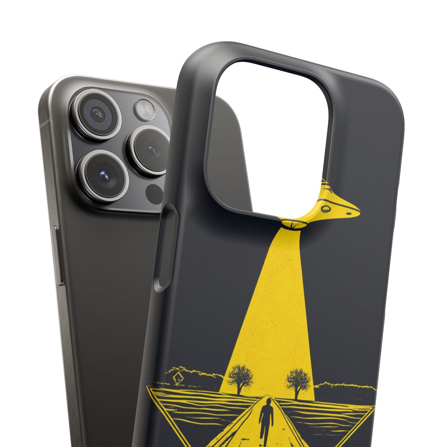 UFO Phone Case - Cosmic Alien Design, Cell Phone Cover, Sci-Fi Accessory, Gift for Space Lovers, Unique Tech Gear
