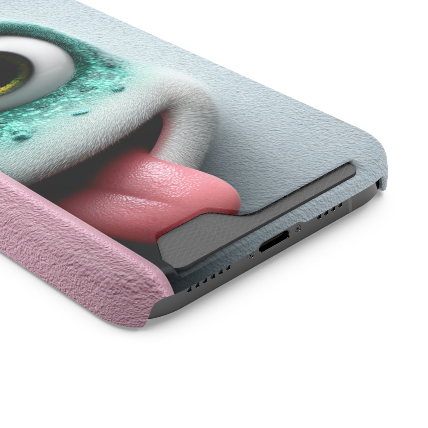 Funky Card Holder Phone Case - Whimsical Design, Cute Gift, Unique Accessories, Fun Mobile Cover, Stylish Phone Protection