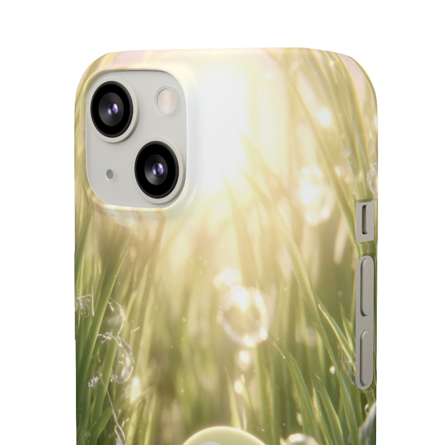 Cute Nature-Inspired Snap Case, Cartoon Phone Cover, Eco-Friendly Gift, Fun Accessory, Personalized Phone Case, Nature Lover's Gift