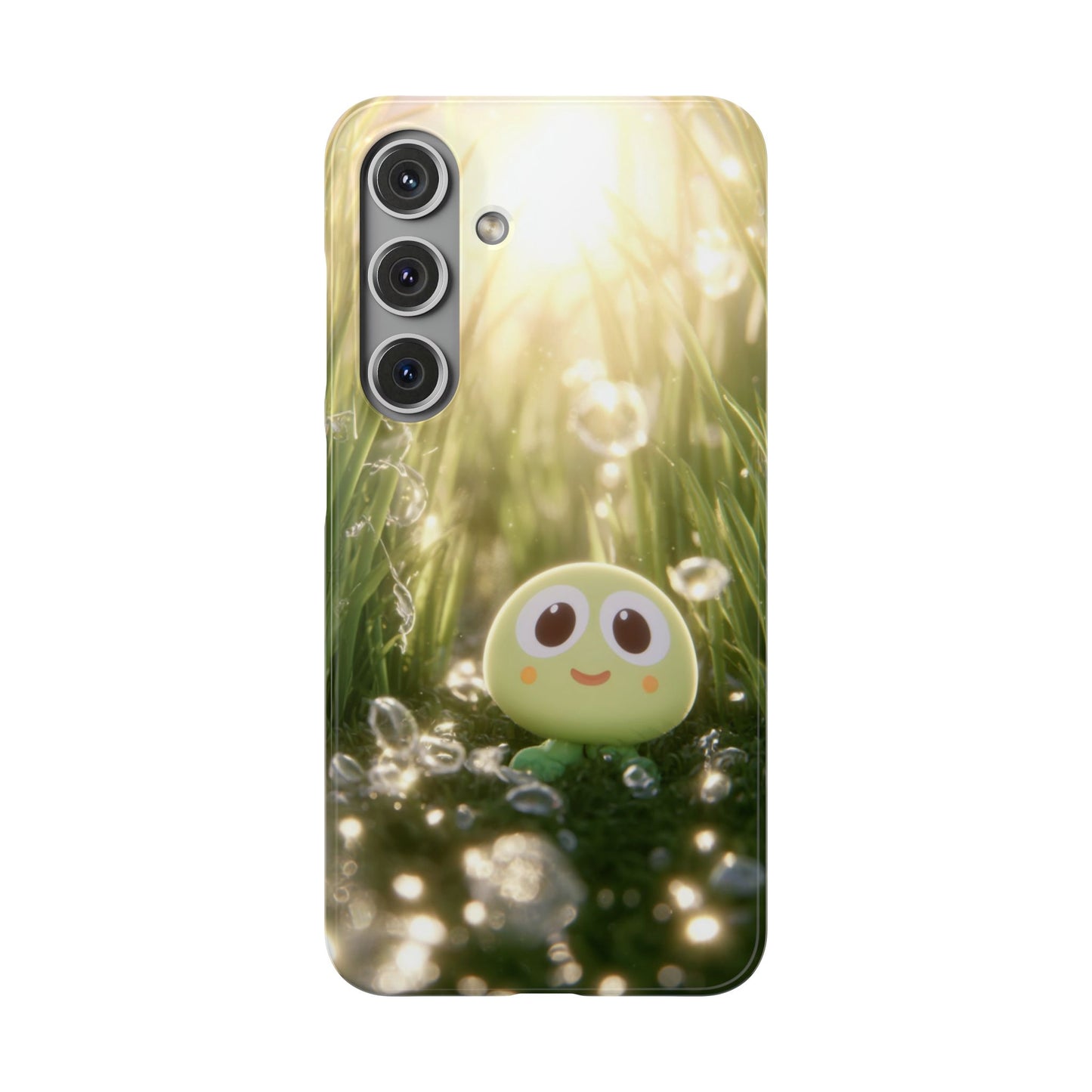 Cute Nature-Inspired Snap Case, Cartoon Phone Cover, Eco-Friendly Gift, Fun Accessory, Personalized Phone Case, Nature Lover's Gift