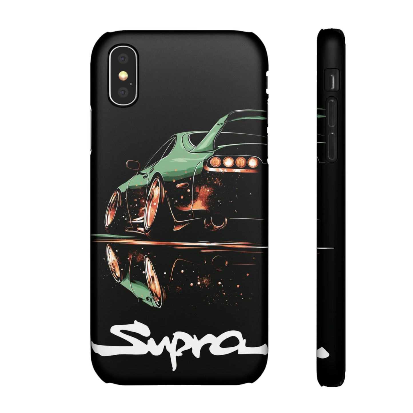 A80 MK4 Green Supra Art Snap Case and Protective Phone Cover For iPhone and Samsung