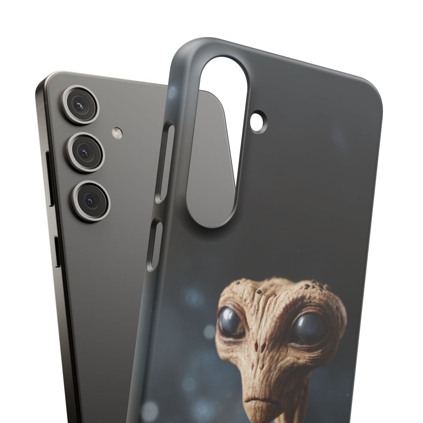 Alien Coffee Snap Case, Unique Phone Cover, Pop Culture Accessory, Gift for Sci-Fi Lovers, Customizable Phone Case