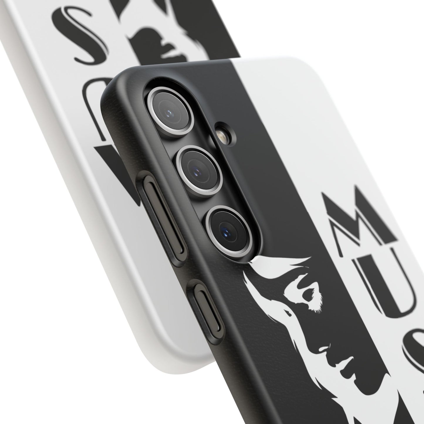 Black And White Bold Muse Snap Case Cover for iPhone and Samsung