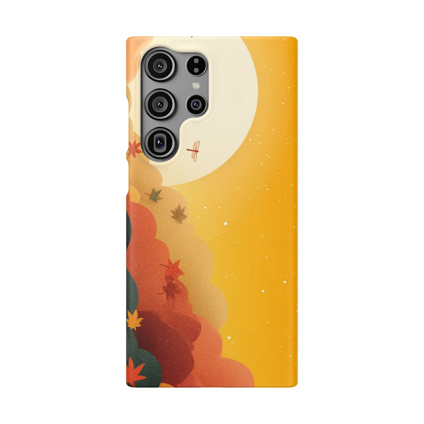 Autumn Sunset Snap Case, Fall Phone Cover, Nature-Themed Accessory, Gift for Her, Seasonal Aesthetic