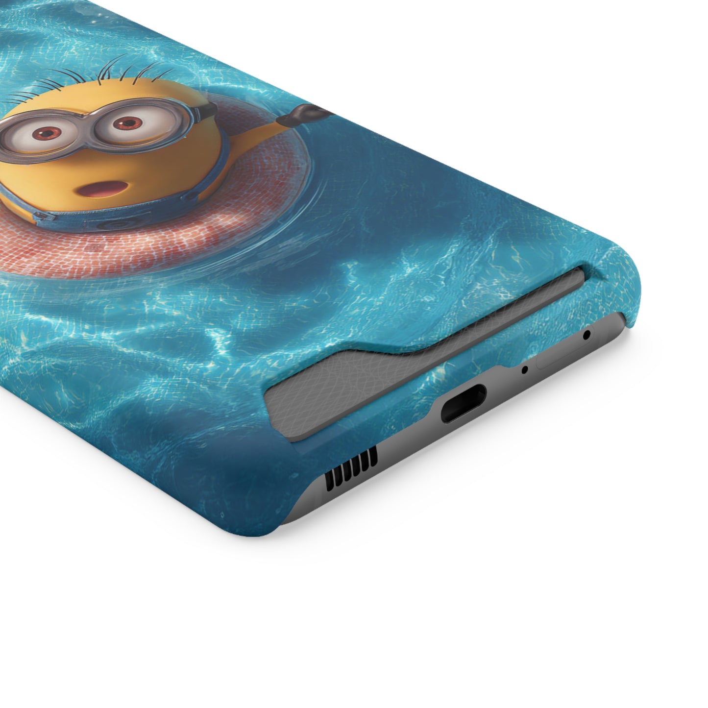 Minion Phone Case with Card Holder, Fun and Functional Accessory for Kids, Smartphone Case, Gift for Minion Fans, Unique Mobile Cover, [...]