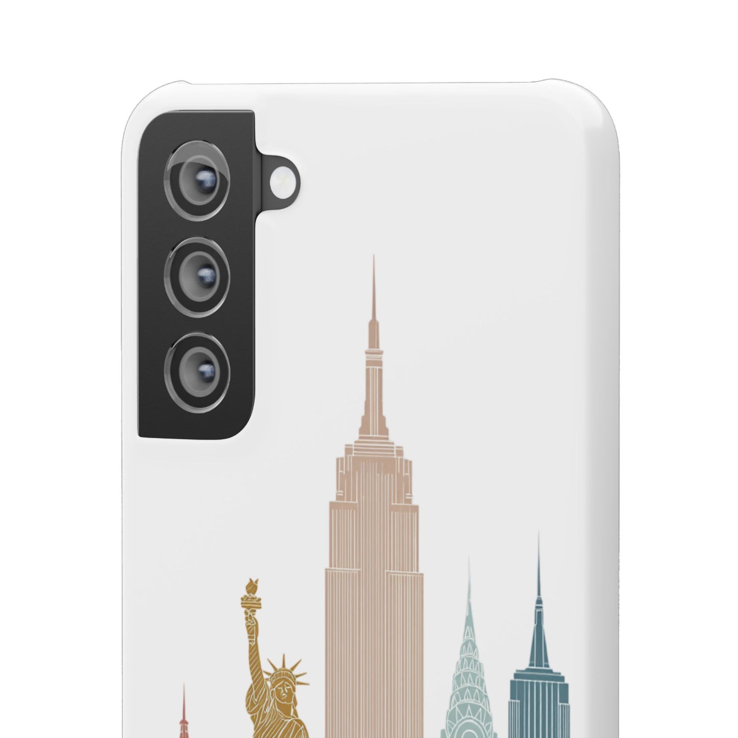 Stylish New York Snap Case, Urban Phone Cover, Cityscape Phone Case, Gift for Travelers, Trendy Protective Case