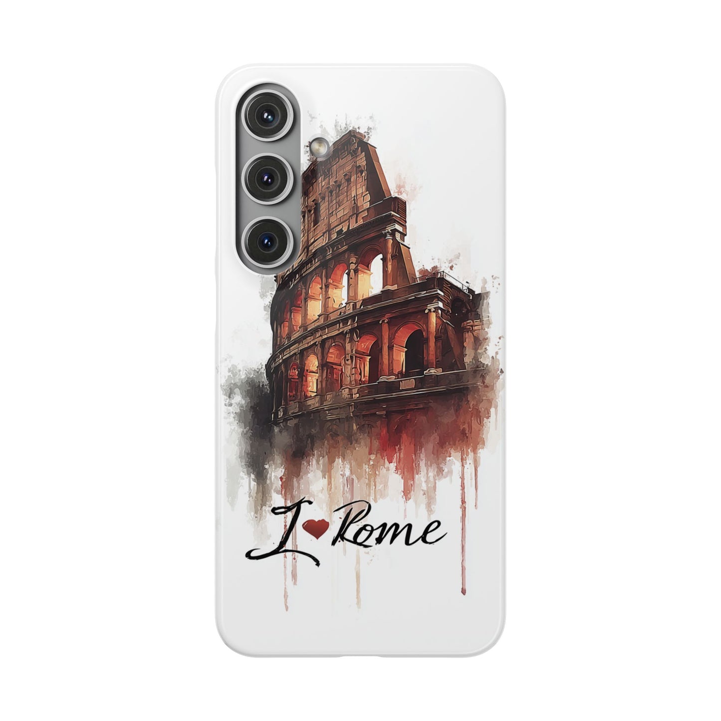 I Love Rome Snap Cases, Urban Phone Covers, Travel Accessories, Gift for Travelers, City Love Merch