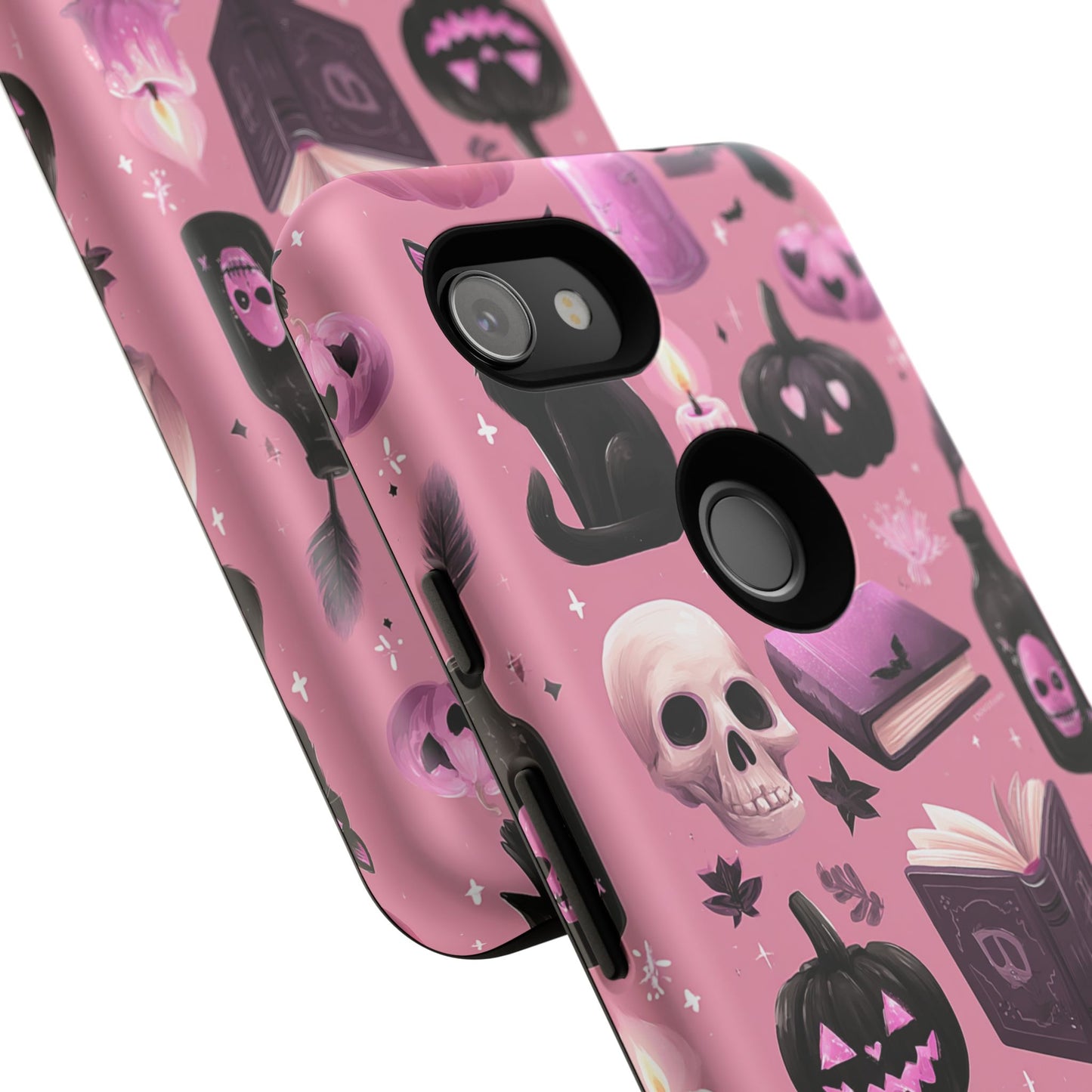 Spooky Phone Case - Halloween Design, Cute Costume Accessory, Fall Decor, Gift for Cat Lovers, Witchy Vibes, Trick or Treat