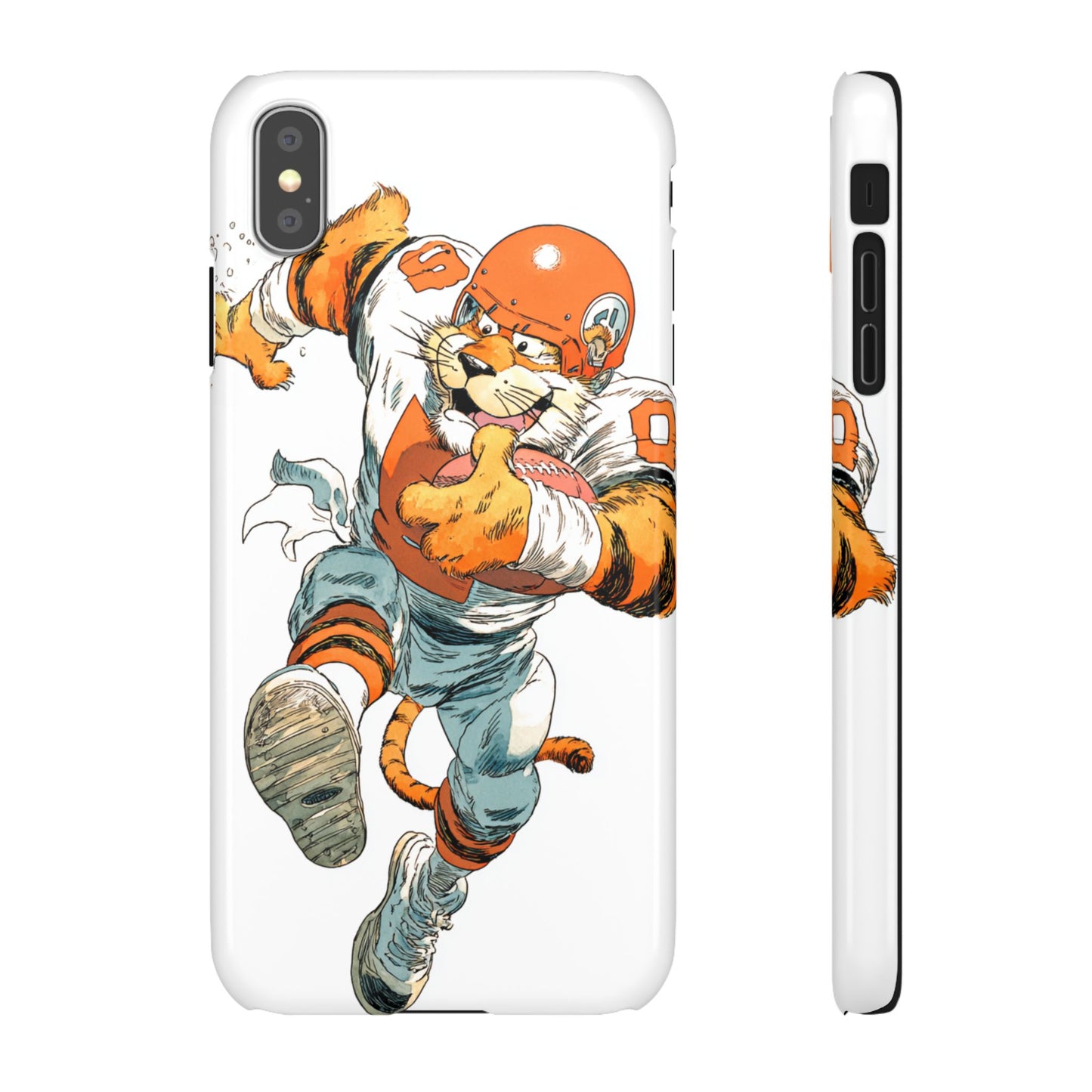 Cincinnati Bengals Snap Cases, Football Fans Phone Case, Tiger Cartoon Art Design, Football Lover Gift, Protective Phone Cover