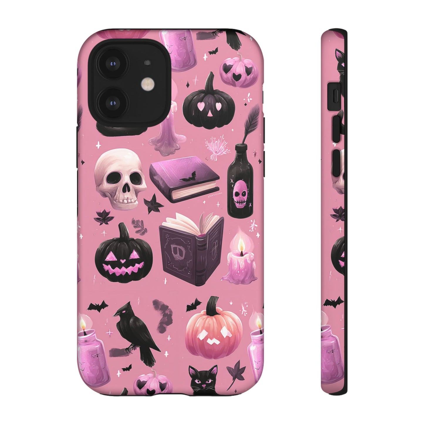Spooky Phone Case - Halloween Design, Cute Costume Accessory, Fall Decor, Gift for Cat Lovers, Witchy Vibes, Trick or Treat