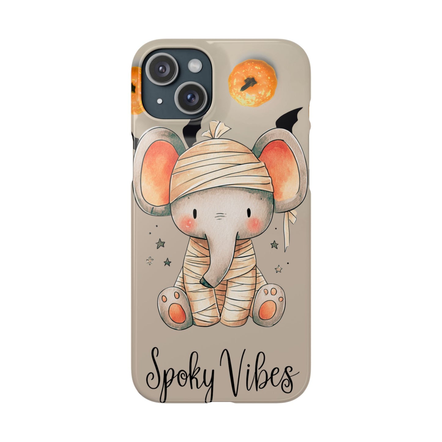 Halloween Vibe Elephant Snap Case for iPhone and Samsung
