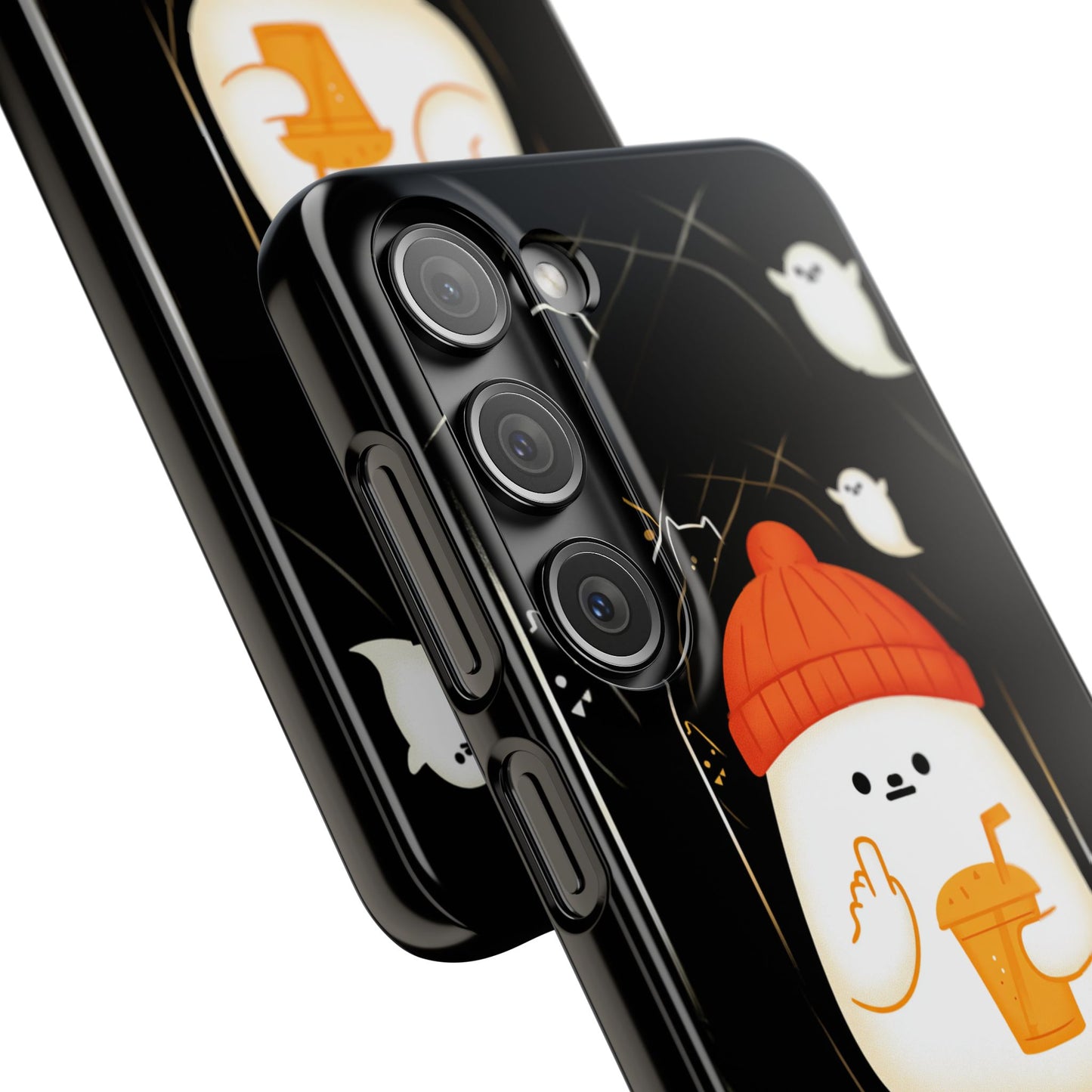 Spook You Halloween Ghost Snap Case Kawaii Protective Phone Cover for iPhone and Samsung