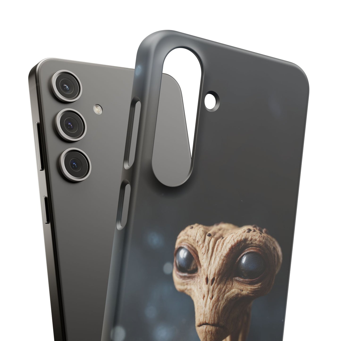 Alien Coffee Snap Case, Unique Phone Cover, Pop Culture Accessory, Gift for Sci-Fi Lovers, Customizable Phone Case