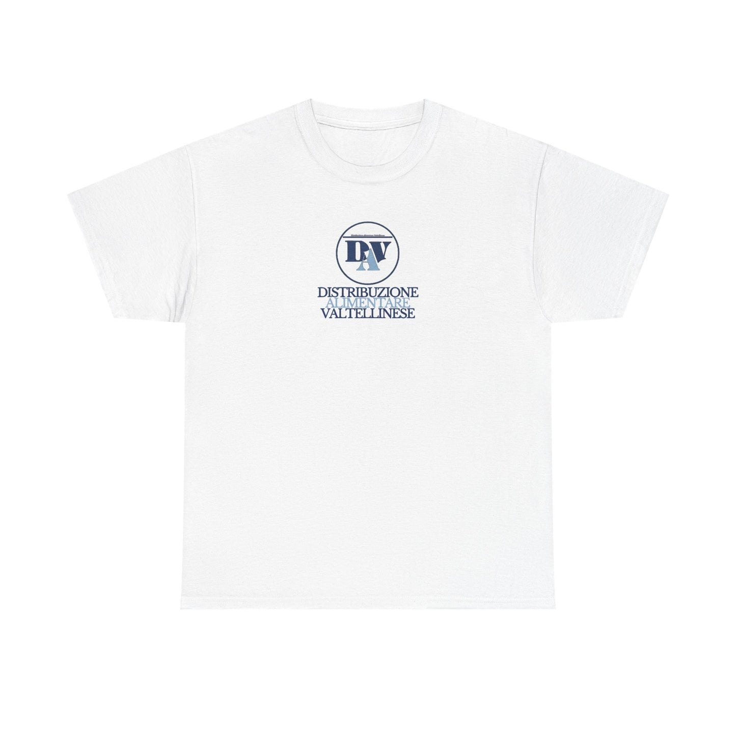 DV Distillerie Vallée d'Asne Logo T‑Shirt — Minimal White Logo Tee