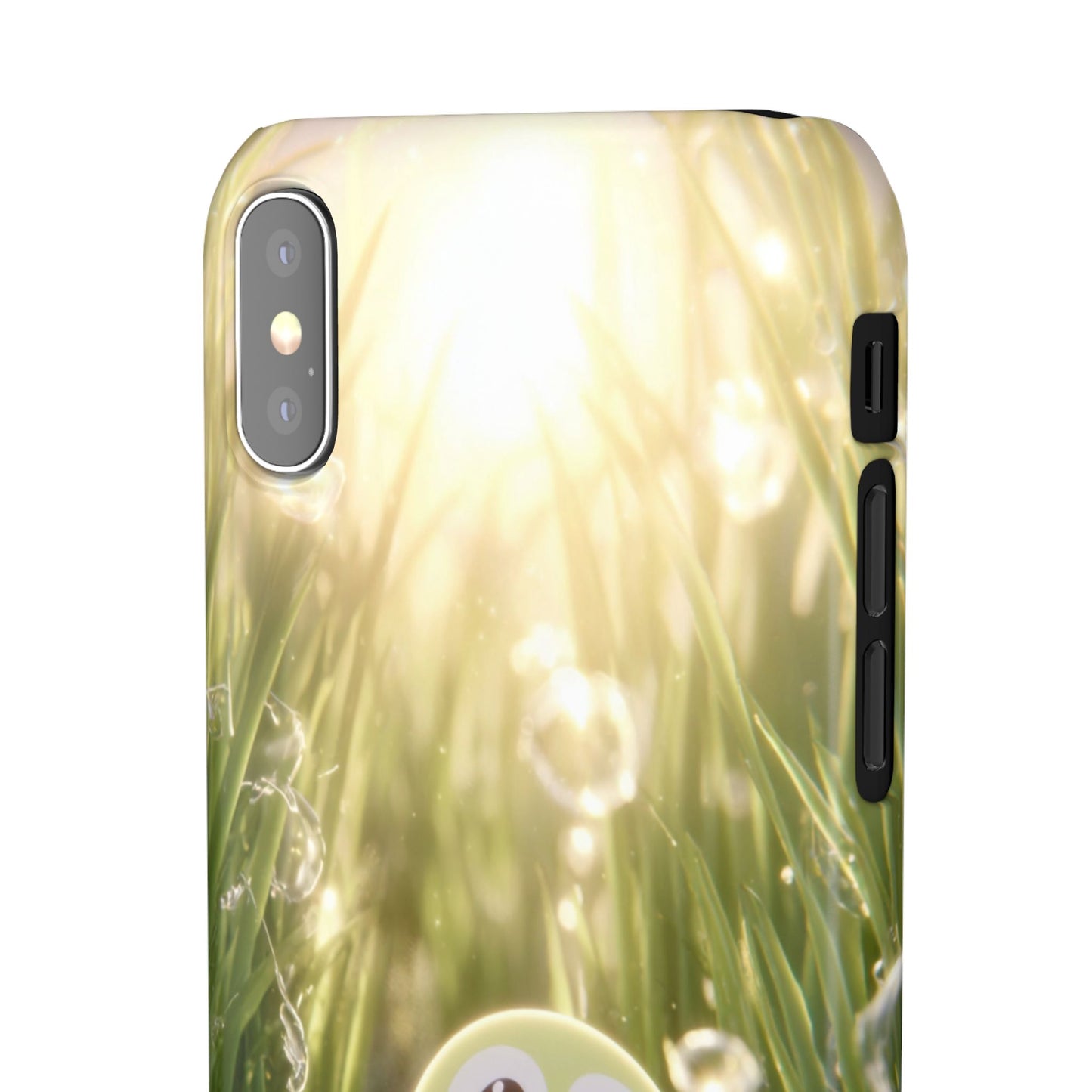 Cute Nature-Inspired Snap Case, Cartoon Phone Cover, Eco-Friendly Gift, Fun Accessory, Personalized Phone Case, Nature Lover's Gift