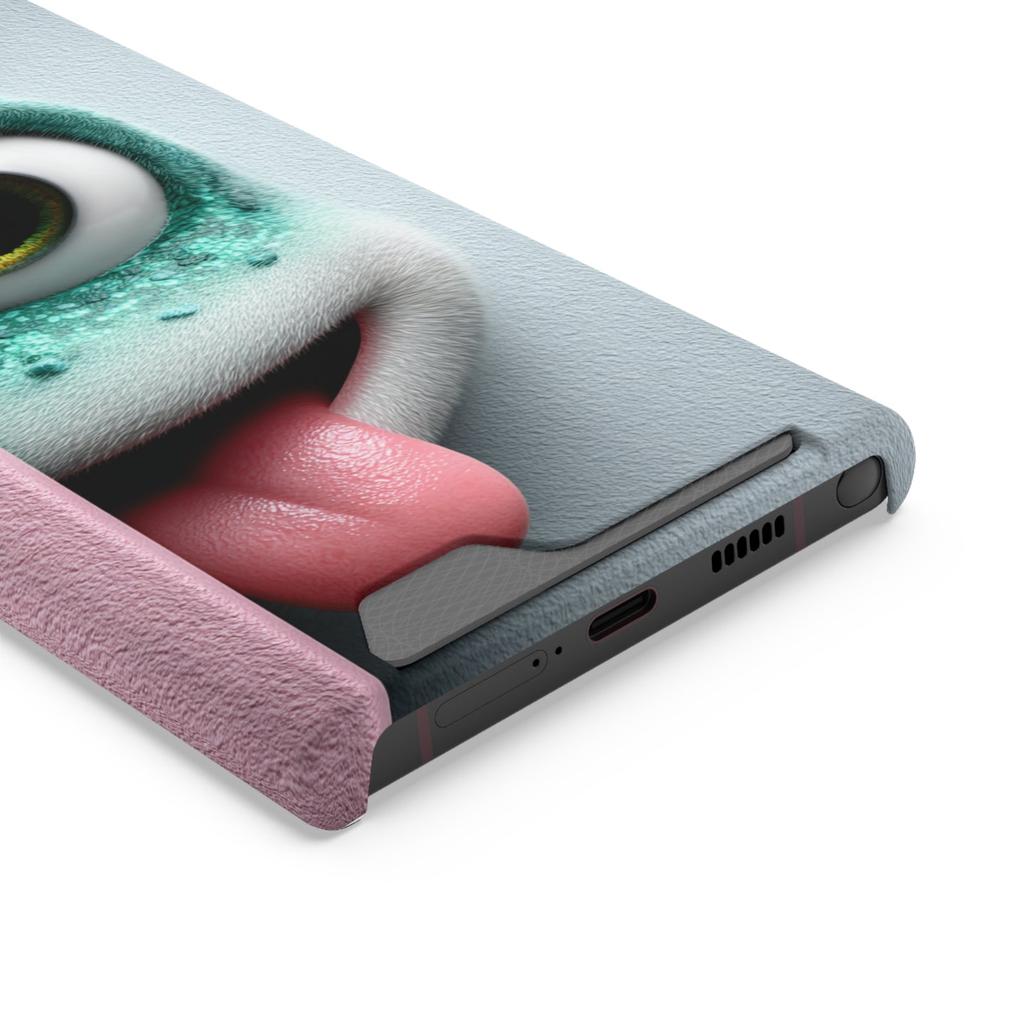 Funky Card Holder Phone Case - Whimsical Design, Cute Gift, Unique Accessories, Fun Mobile Cover, Stylish Phone Protection