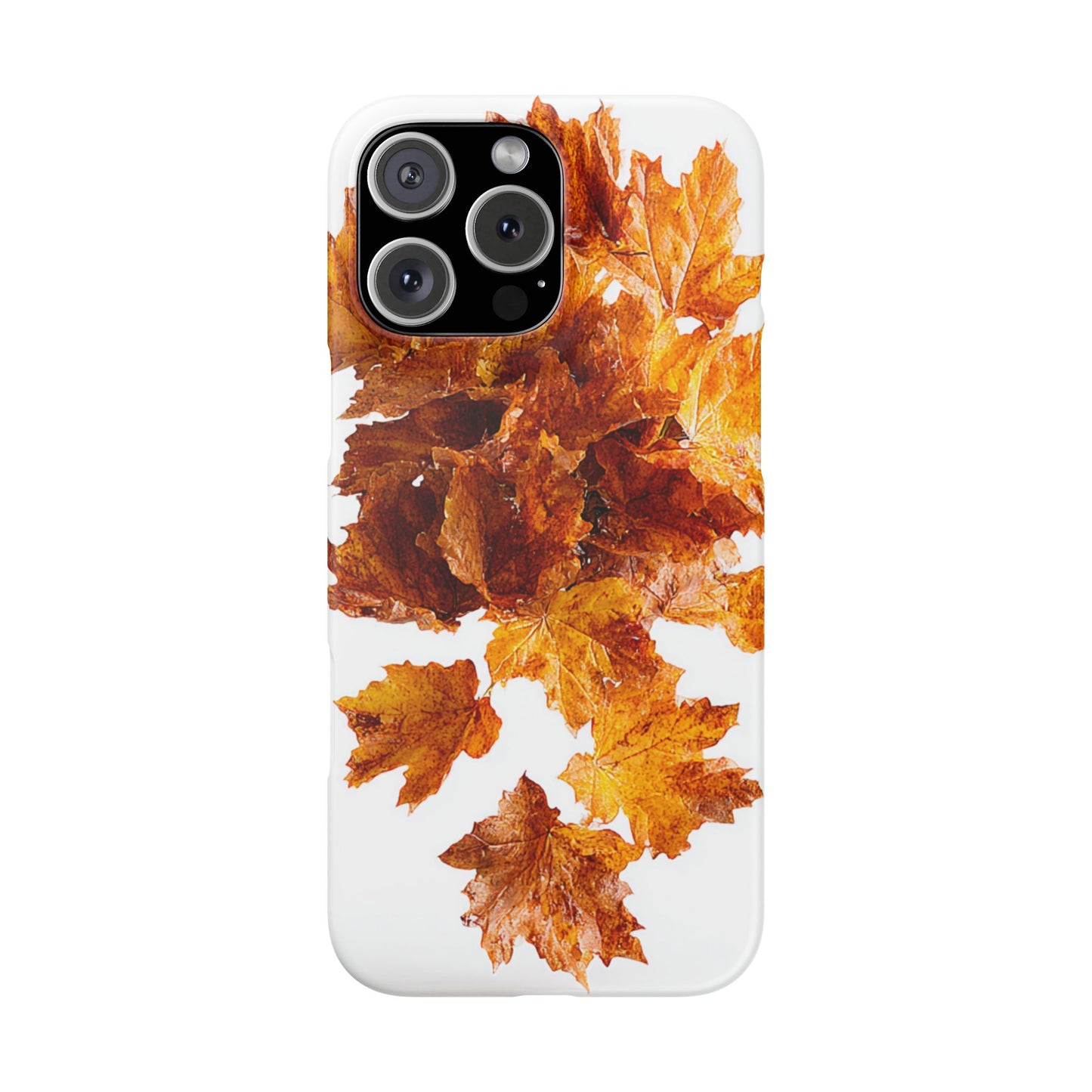 Autumn Leaf Phone Case | Fall Snap Cases, Phone Accessories, Nature Lover Gift, Seasonal Decor, Cozy Fall Vibes