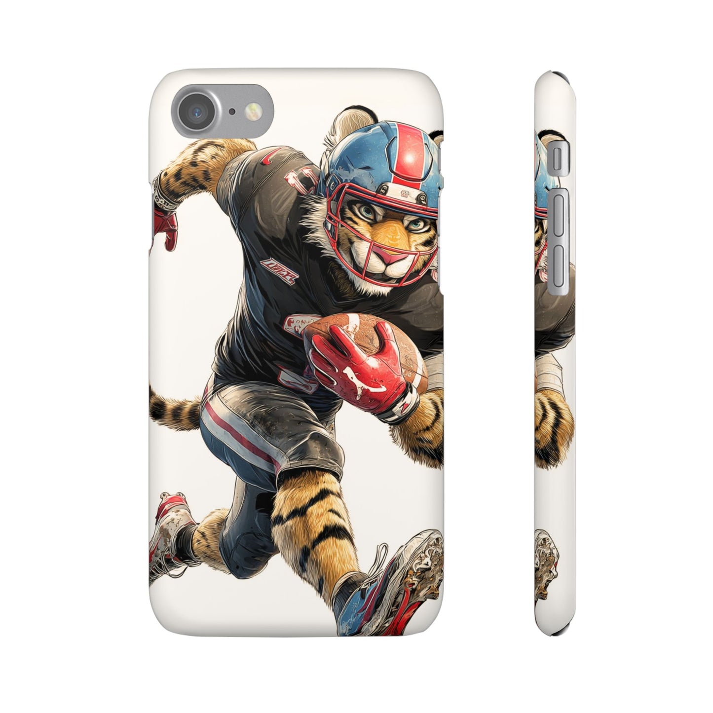 Sporty Animal Snap Cases for Phone, Unique Art, Gift for Sports Lovers, Fun Design for Gamers, iPhone Accessories