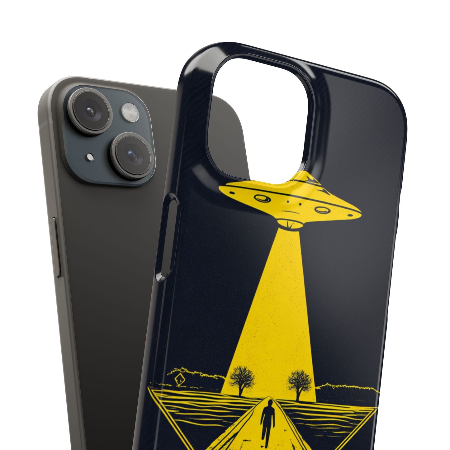 UFO Phone Case - Cosmic Alien Design, Cell Phone Cover, Sci-Fi Accessory, Gift for Space Lovers, Unique Tech Gear