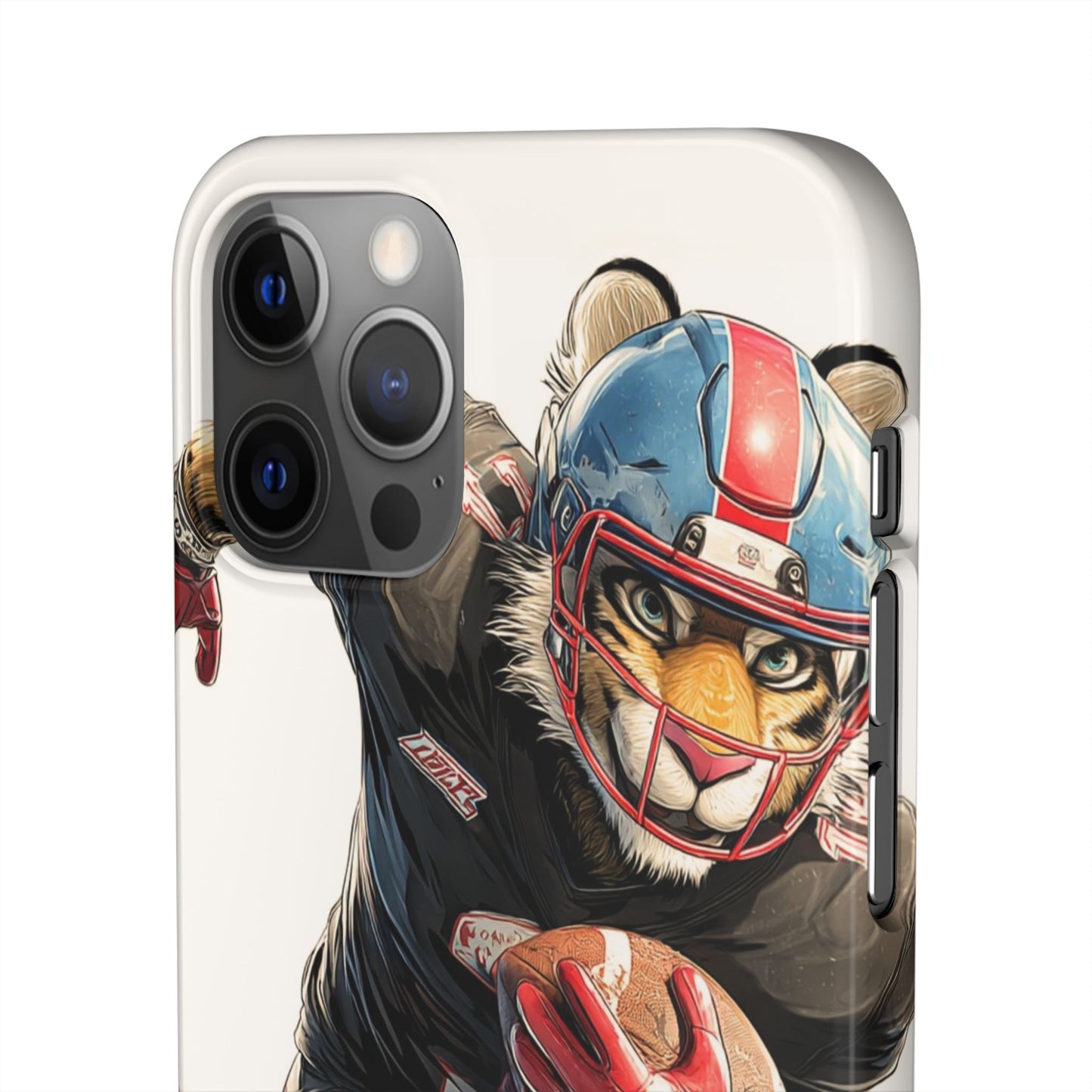 Sporty Animal Snap Cases for Phone, Unique Art, Gift for Sports Lovers, Fun Design for Gamers, iPhone Accessories