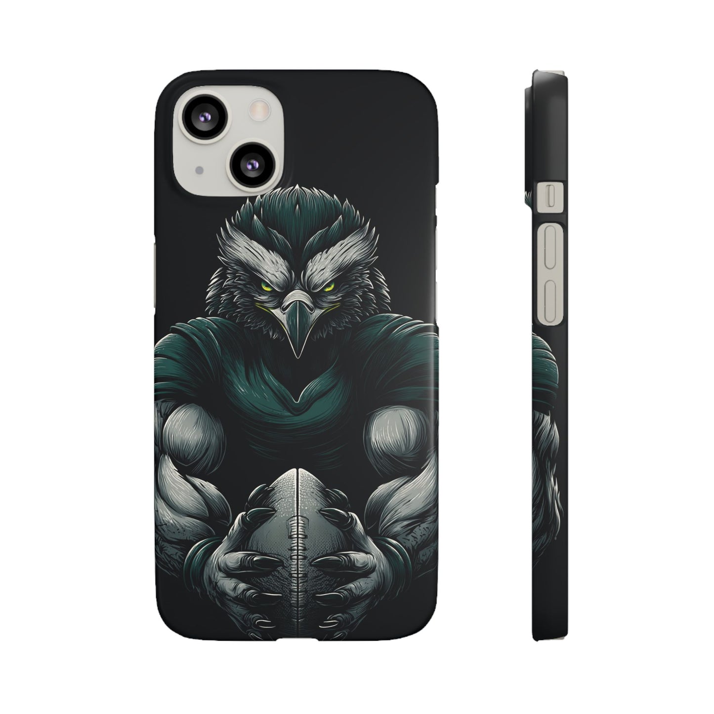 Philadelphia Eagles Art Snap Case, NFL Phone Cover, Sports Fan Gift, Football Team Accessories, Protective Cell Phone Shell