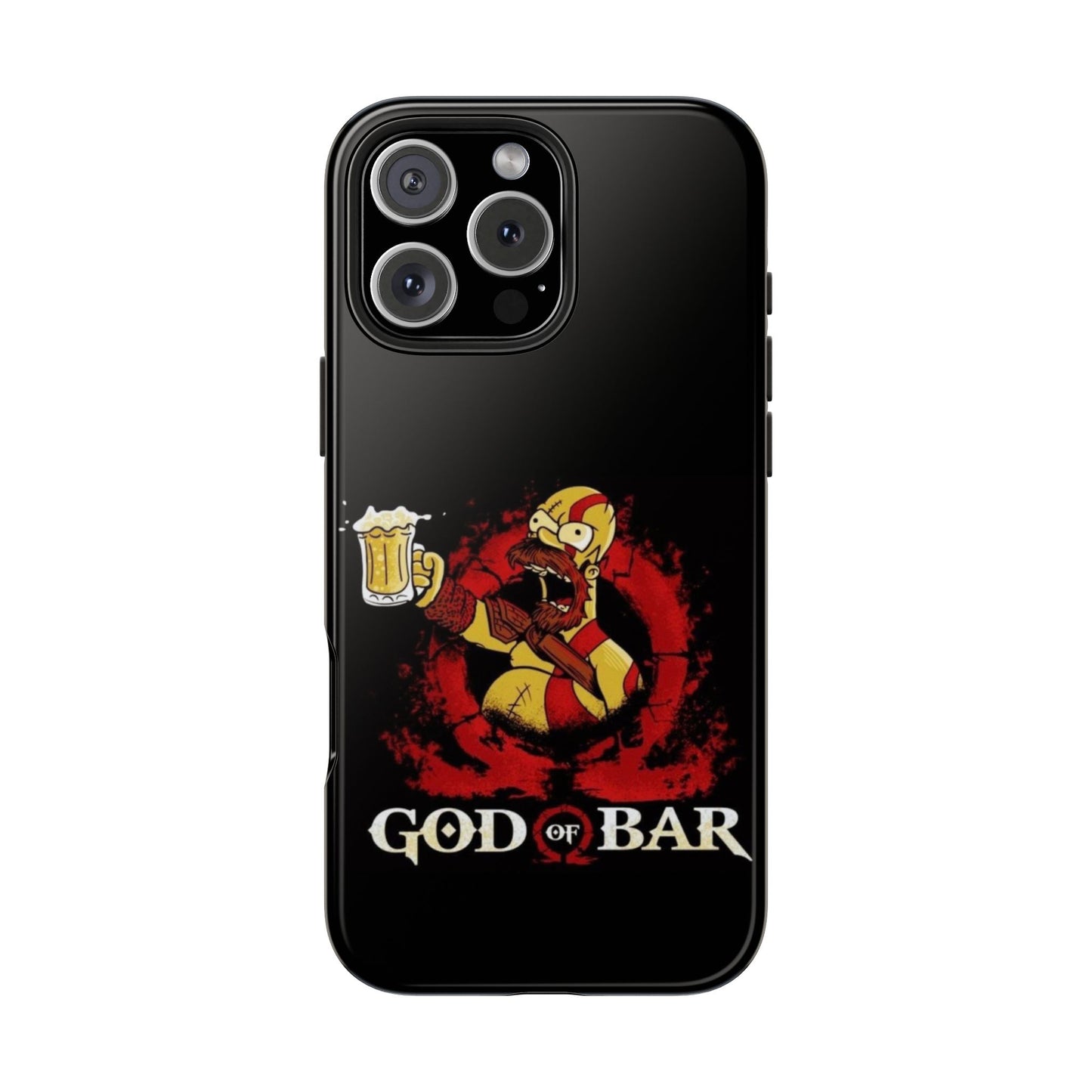 Gdo Of Bar Vintage Black Tough Phone Case | iPhone 17