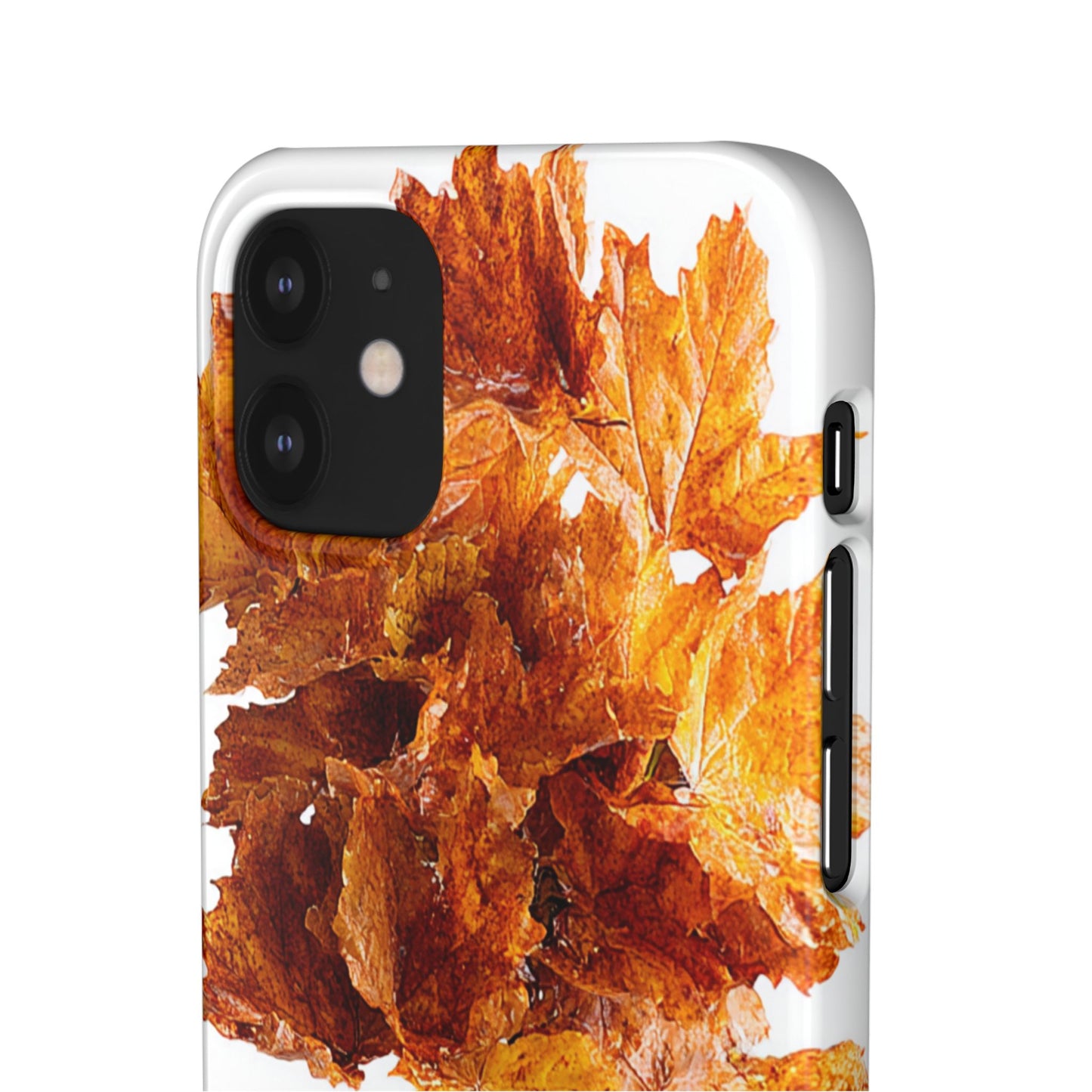 Autumn Leaf Phone Case | Fall Snap Cases, Phone Accessories, Nature Lover Gift, Seasonal Decor, Cozy Fall Vibes