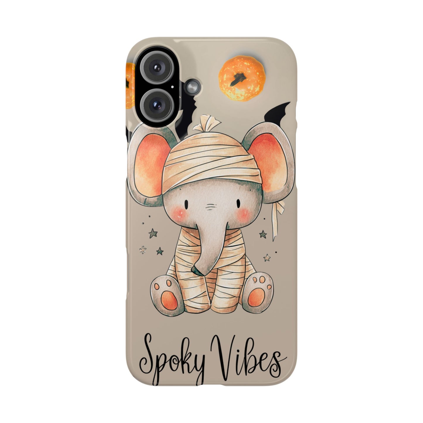 Halloween Vibe Elephant Snap Case for iPhone and Samsung