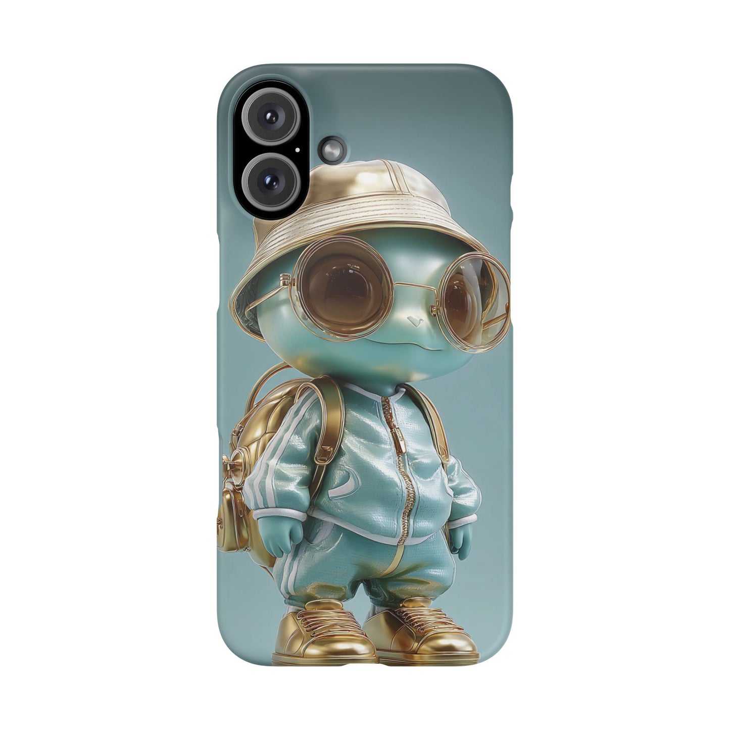 Trendy Character Snap Case for Phone, Cute Phone Cover, Gift for Kids, Cartoon Style Gadget Accessory, Fun Phone Protection