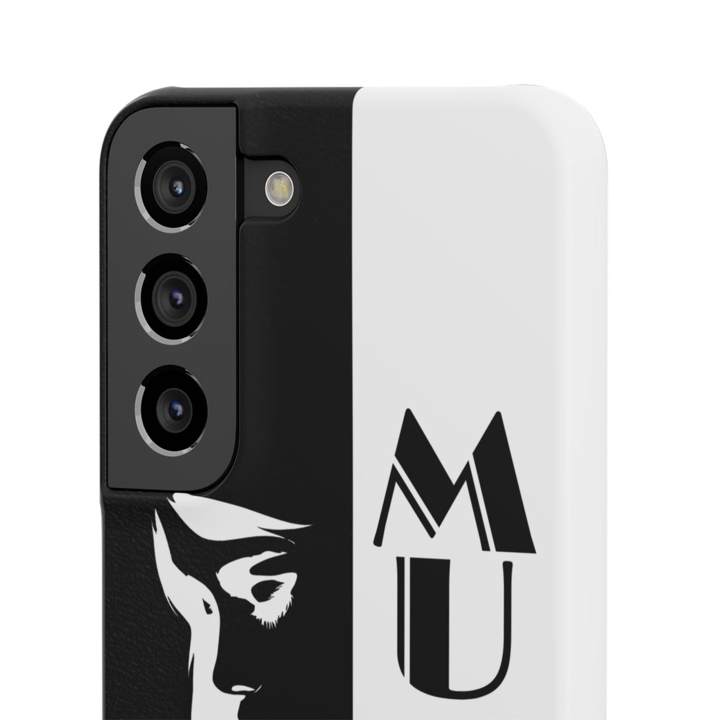 Black And White Bold Muse Snap Case Cover for iPhone and Samsung