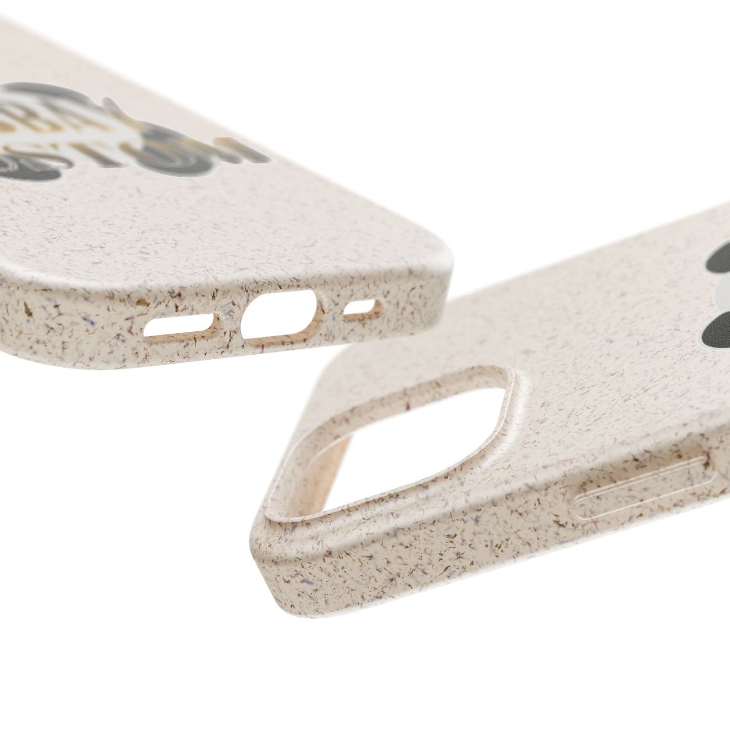 Biodegradable Panda Phone Case — Eco-Friendly Customizable iPhone Cover