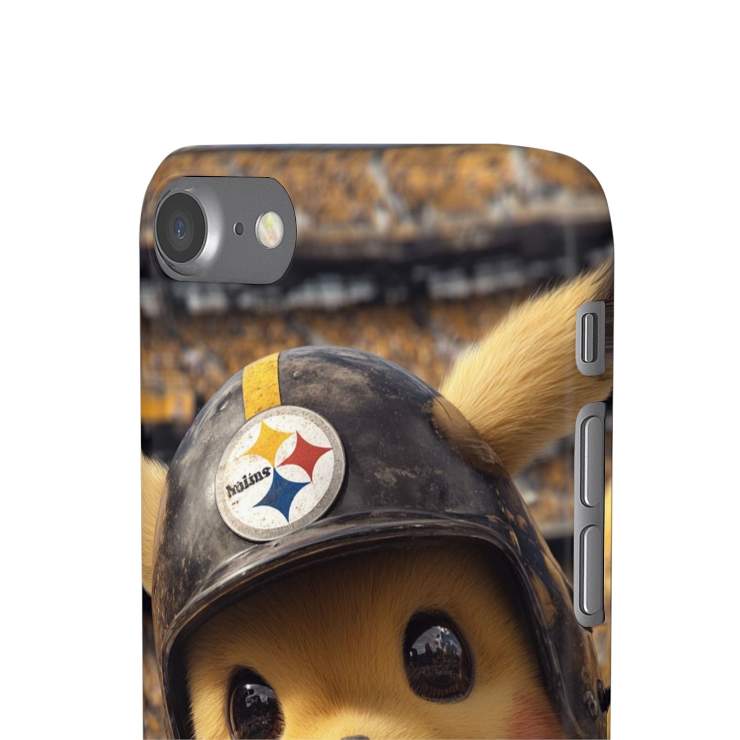 Fun Character Sports Snap Case, Phone Case, Fun Tech Accessory, Cute Gift for Gamers, Football Lovers, Kids.