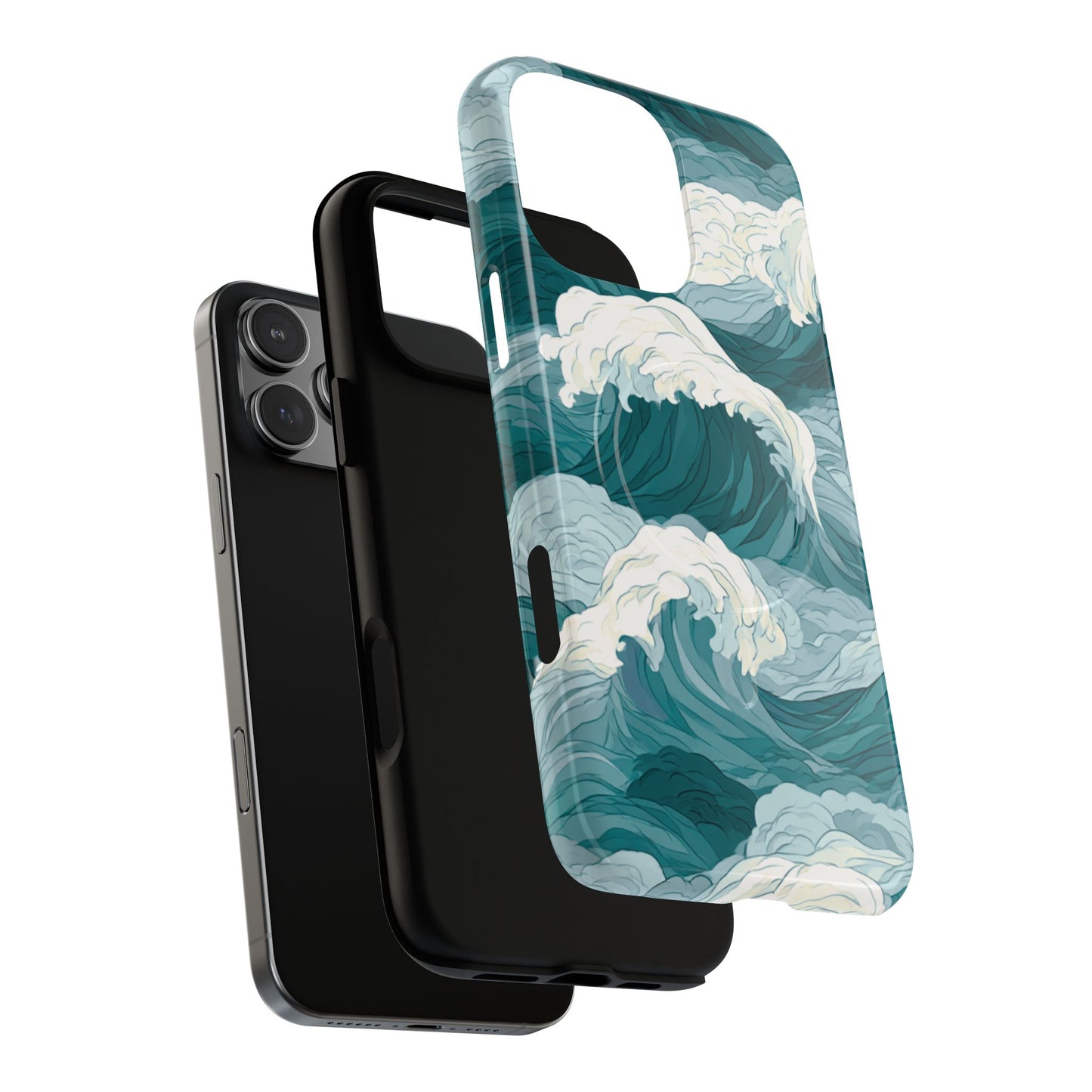 Phone Case — Ocean Wave Tough Magnetic Protective Cover
