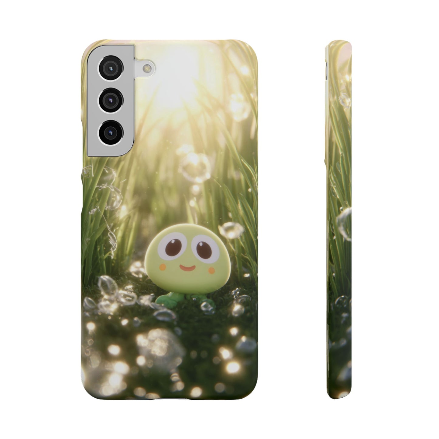 Cute Nature-Inspired Snap Case, Cartoon Phone Cover, Eco-Friendly Gift, Fun Accessory, Personalized Phone Case, Nature Lover's Gift