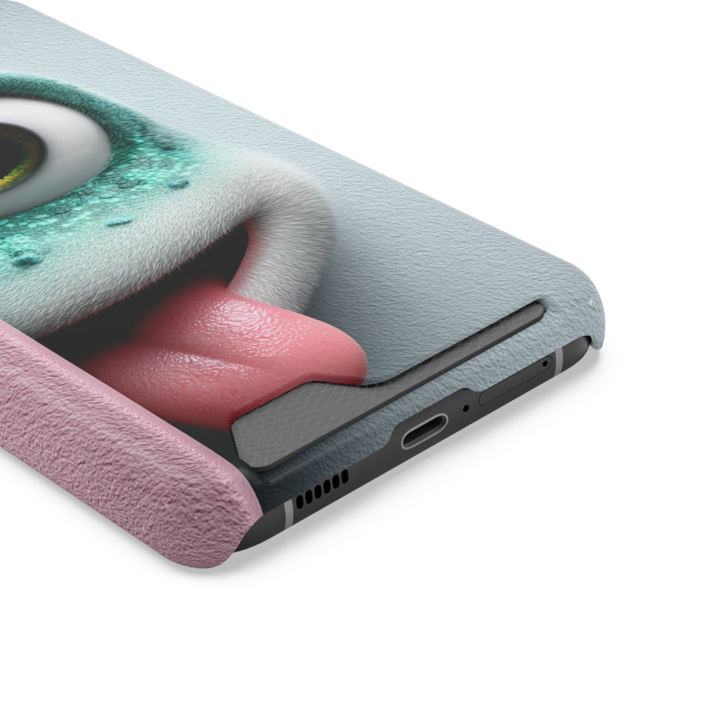 Funky Card Holder Phone Case - Whimsical Design, Cute Gift, Unique Accessories, Fun Mobile Cover, Stylish Phone Protection