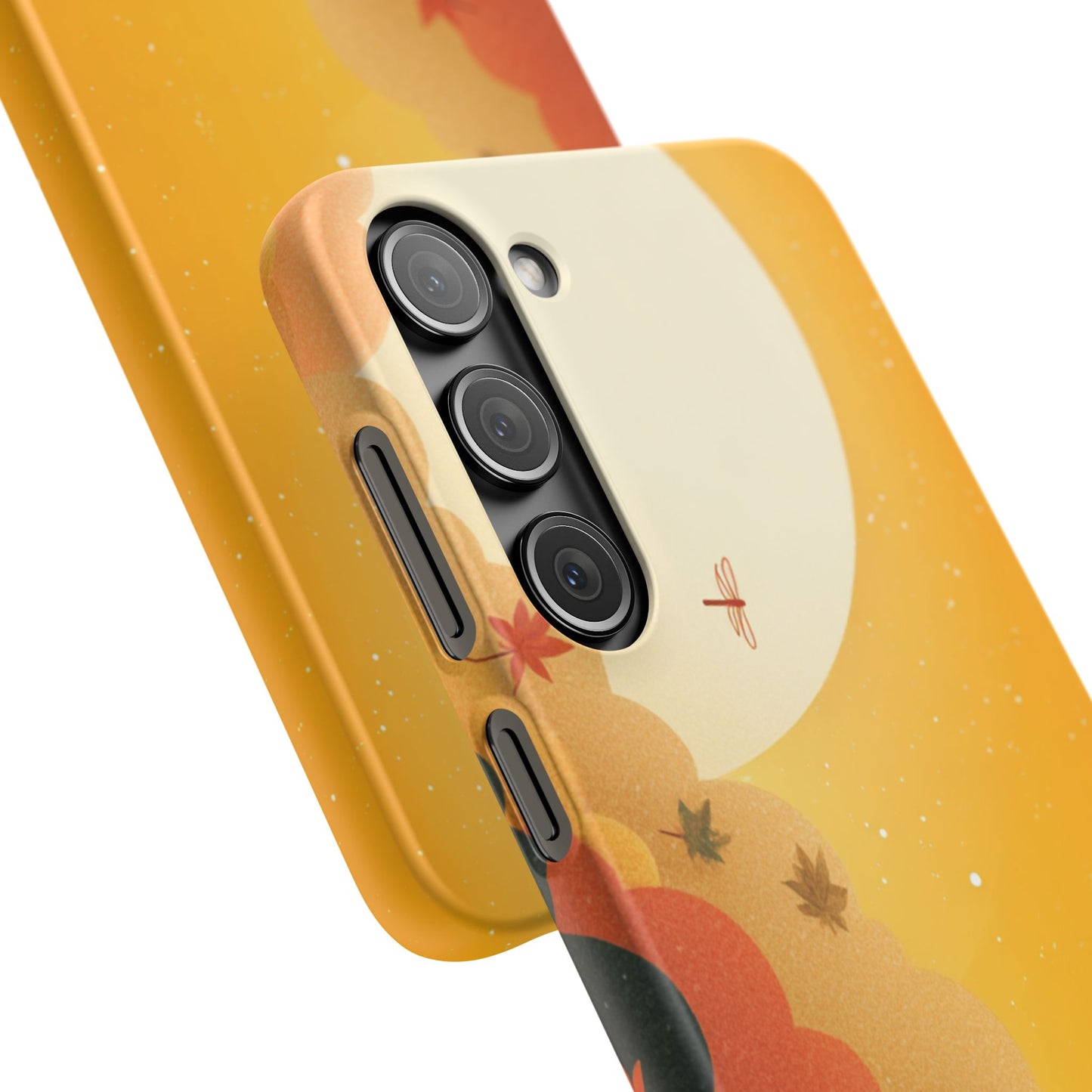 Autumn Sunset Snap Case, Fall Phone Cover, Nature-Themed Accessory, Gift for Her, Seasonal Aesthetic