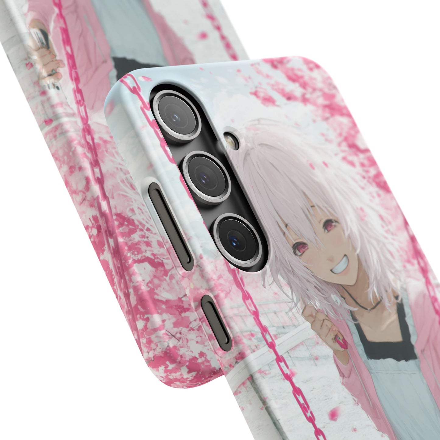 Anime Character Snap Cases for Phone, Cute Aesthetic Phone Cover, Gifts for Otaku, Floral Design, Unique Phone Cases