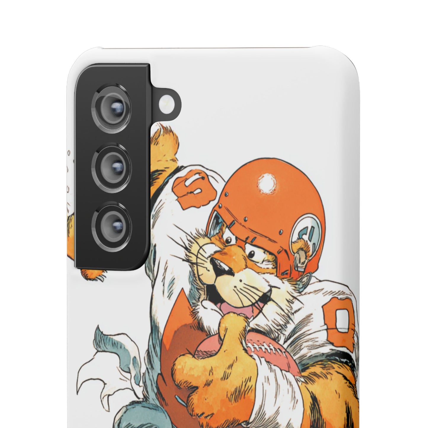 Cincinnati Bengals Snap Cases, Football Fans Phone Case, Tiger Cartoon Art Design, Football Lover Gift, Protective Phone Cover