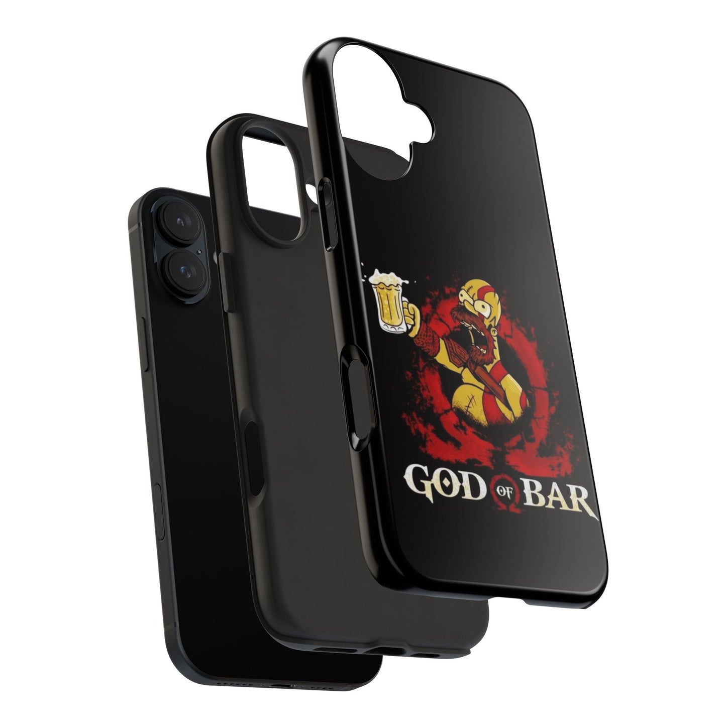 Gdo Of Bar Vintage Black Tough Phone Case | iPhone 17