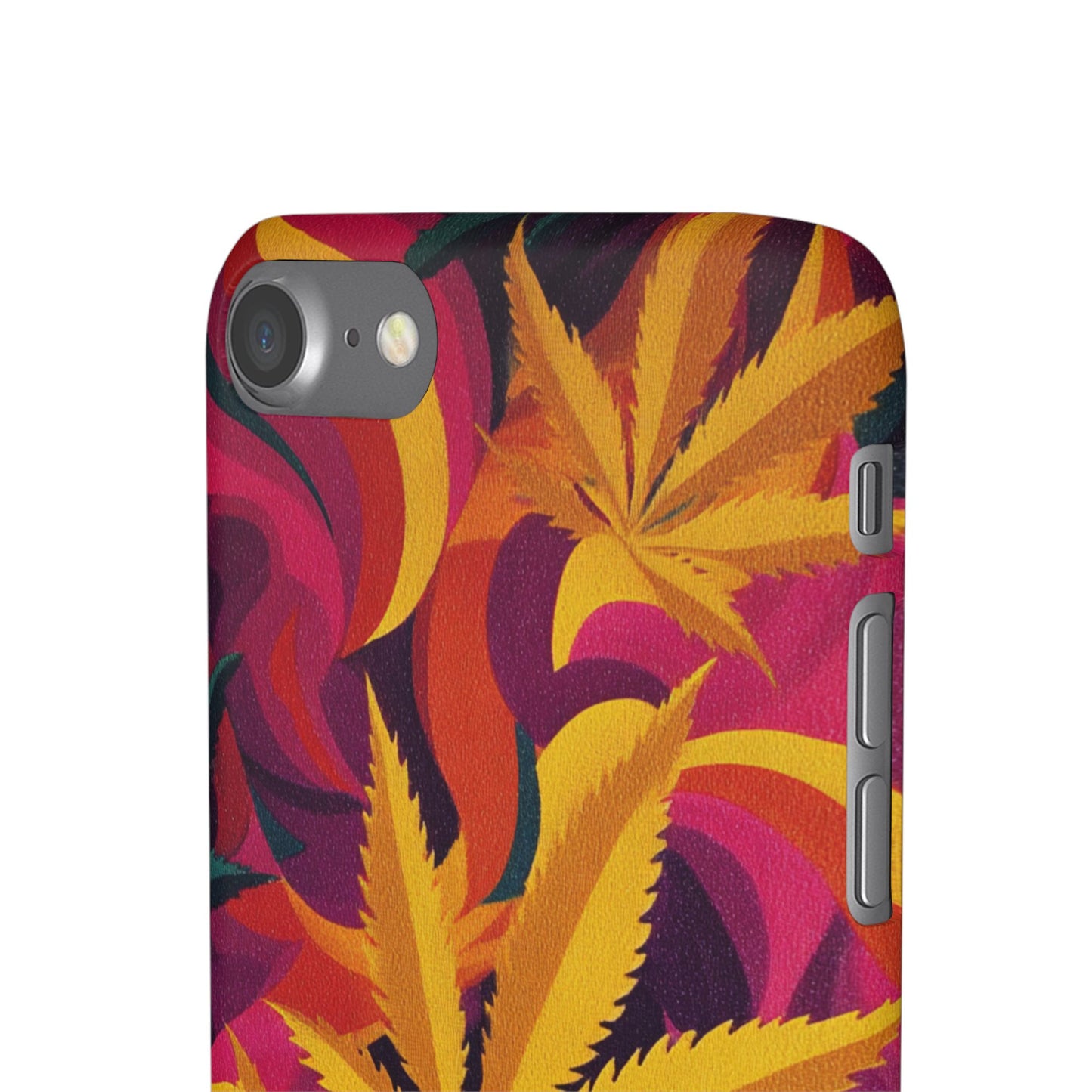Autumn Vibe Cannabis Snap Case for IPhones and Samsungs Custom