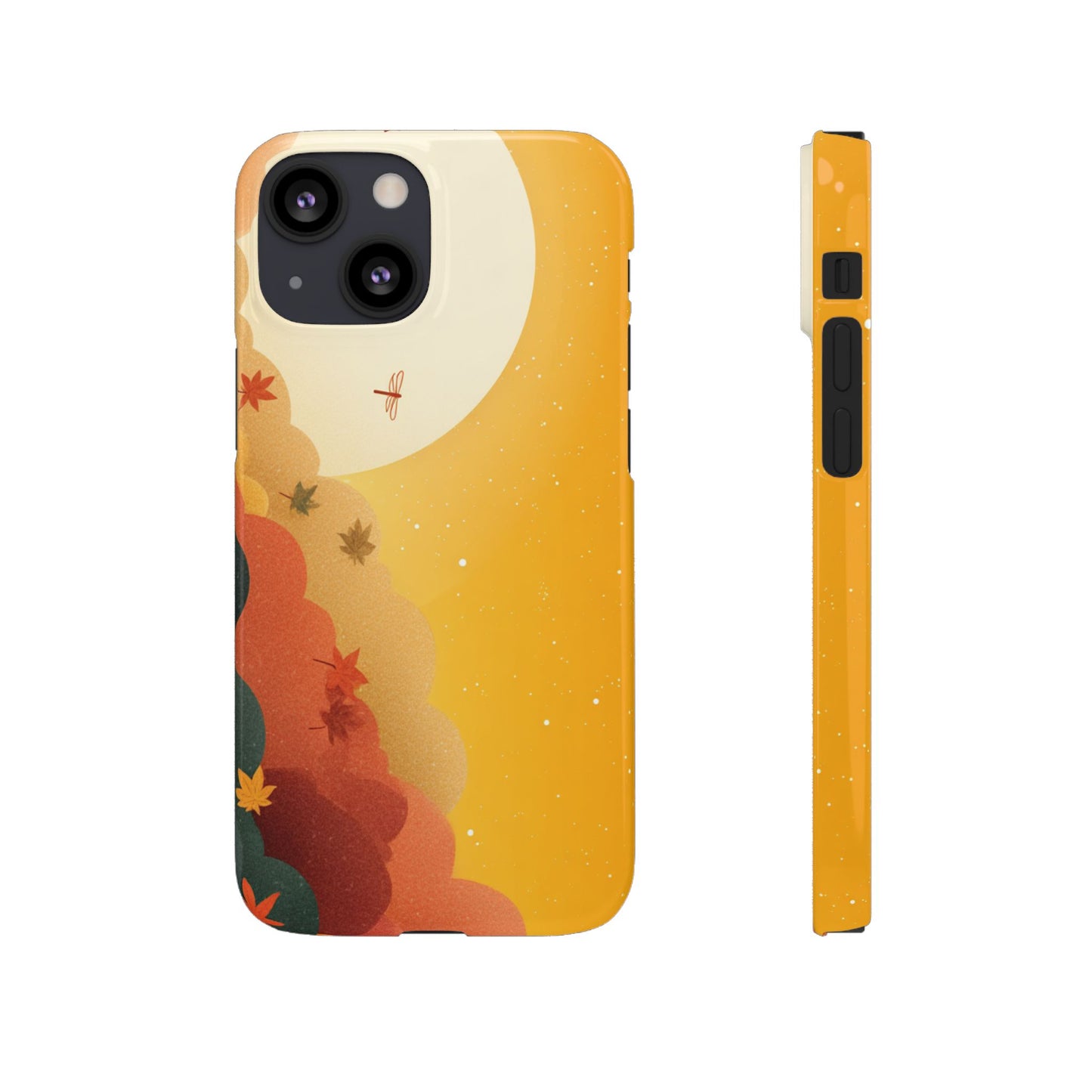 Autumn Sunset Snap Case, Fall Phone Cover, Nature-Themed Accessory, Gift for Her, Seasonal Aesthetic
