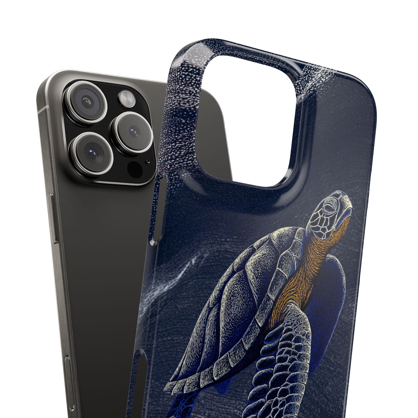 Marine Turtle Snap Case for Nature Lovers Phone Covers For Iphones and Samsungs Customization