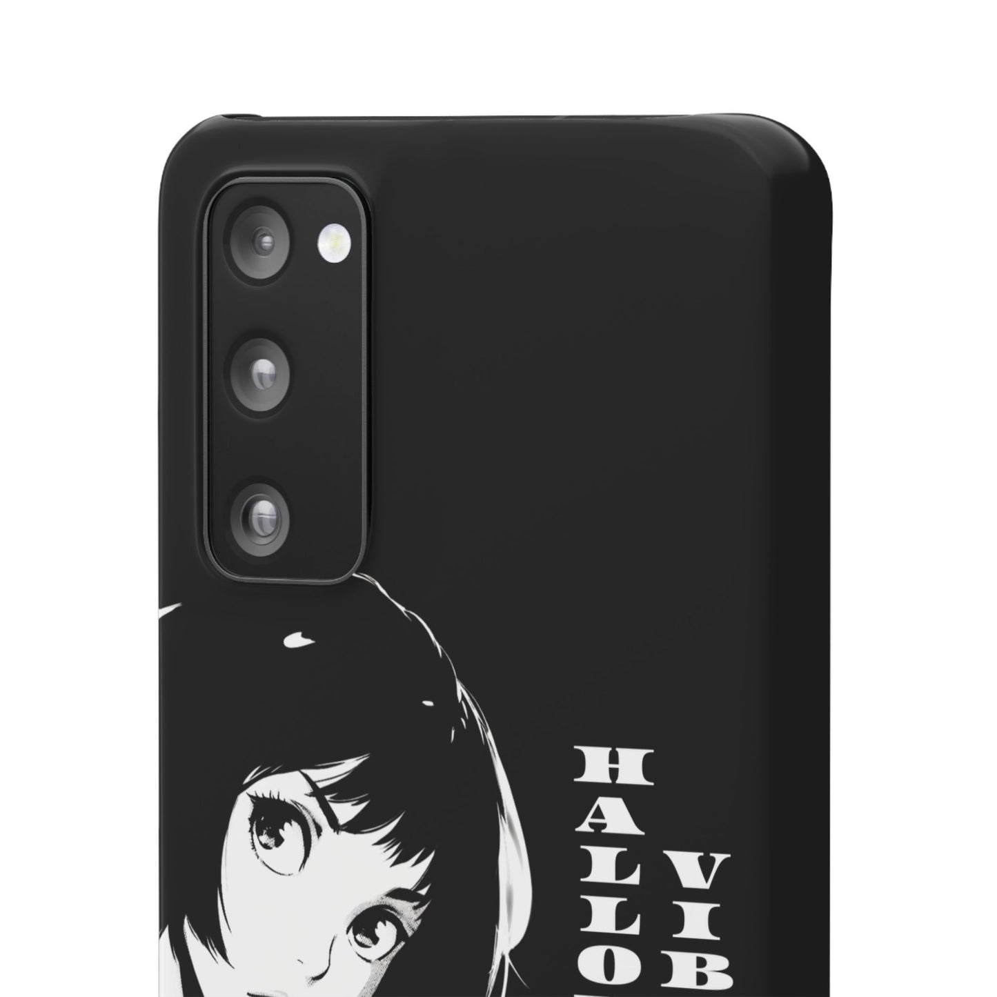 Halloween Vibes Snap Case Black and White Protective Phone Cover for iPhone and Samsung