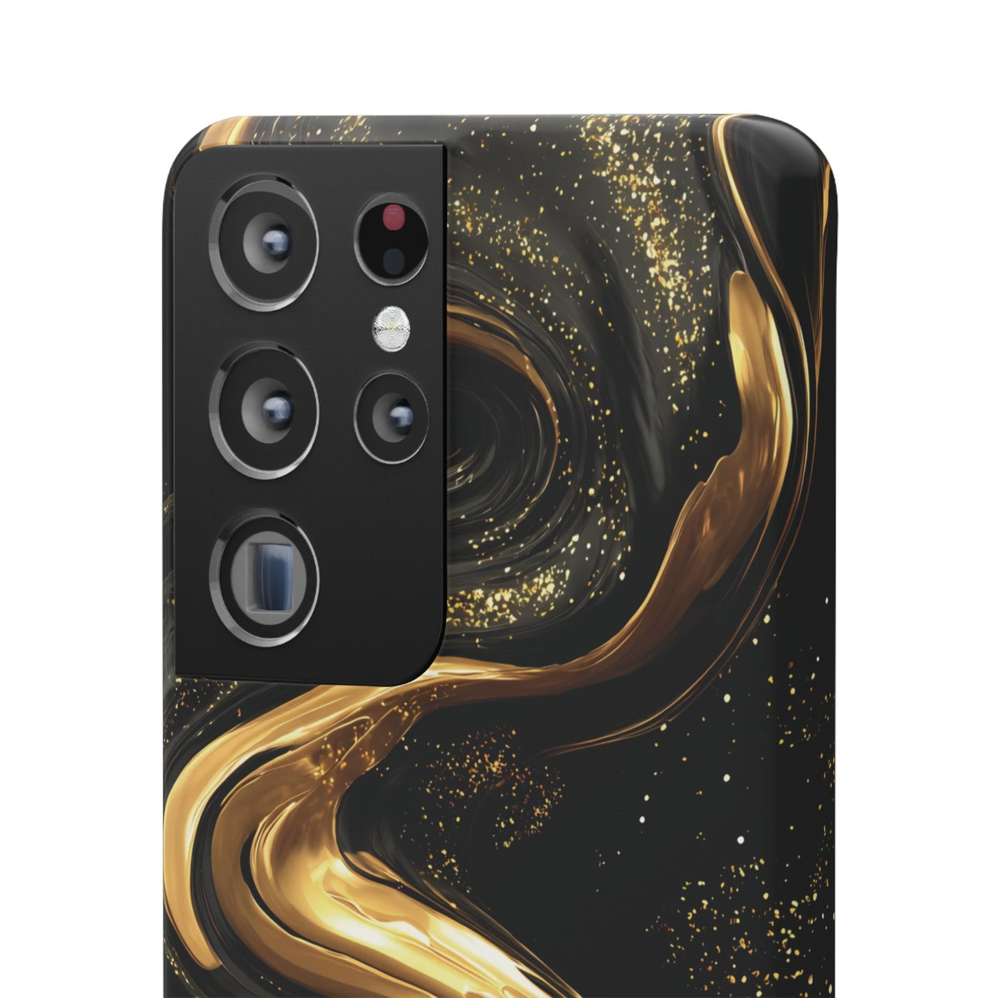 Elegant Gold Swirl Snap Case - Stylish Phone Cover, Modern Accessory, Gift for Her, Luxe Phone Case, Trendy Decor