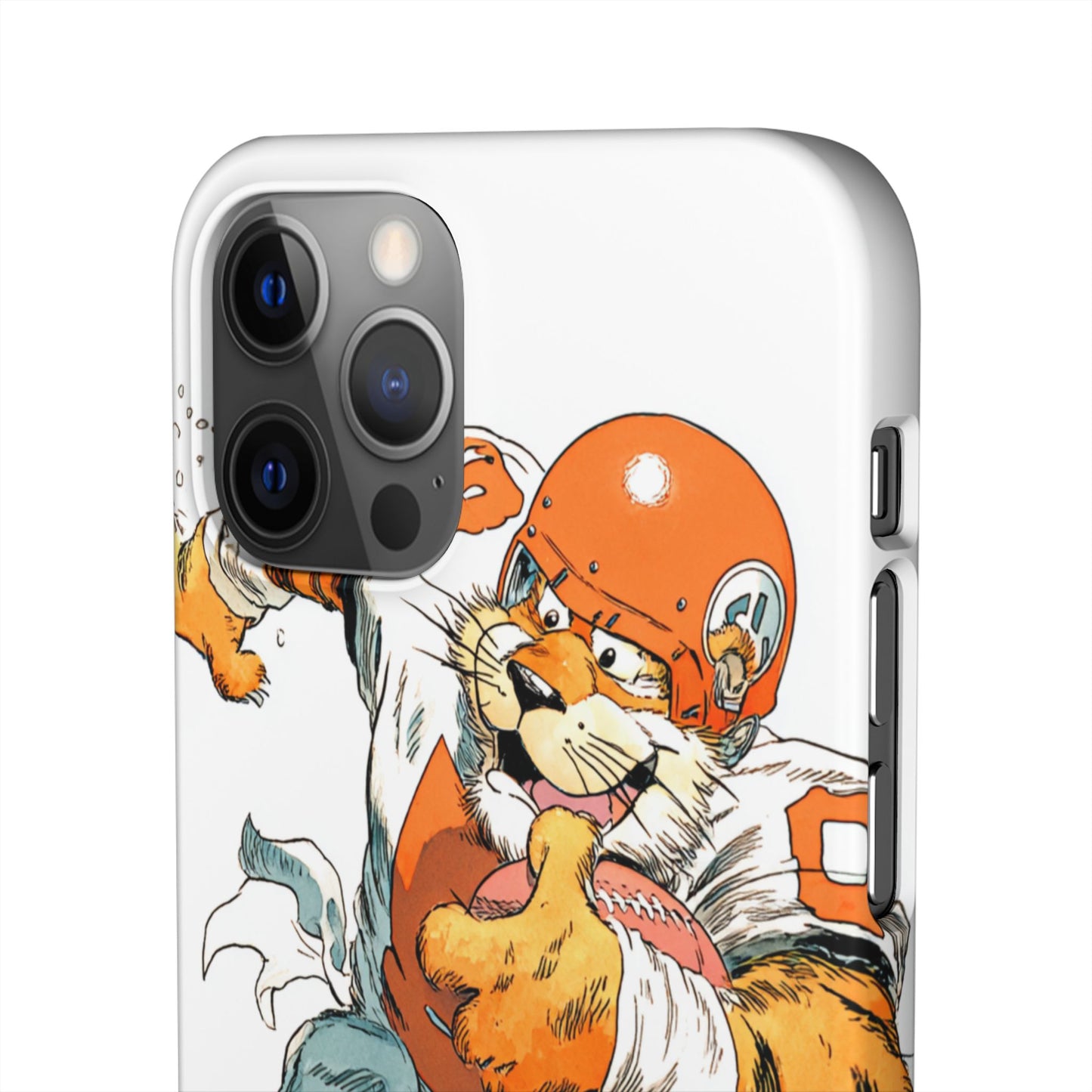 Cincinnati Bengals Snap Cases, Football Fans Phone Case, Tiger Cartoon Art Design, Football Lover Gift, Protective Phone Cover