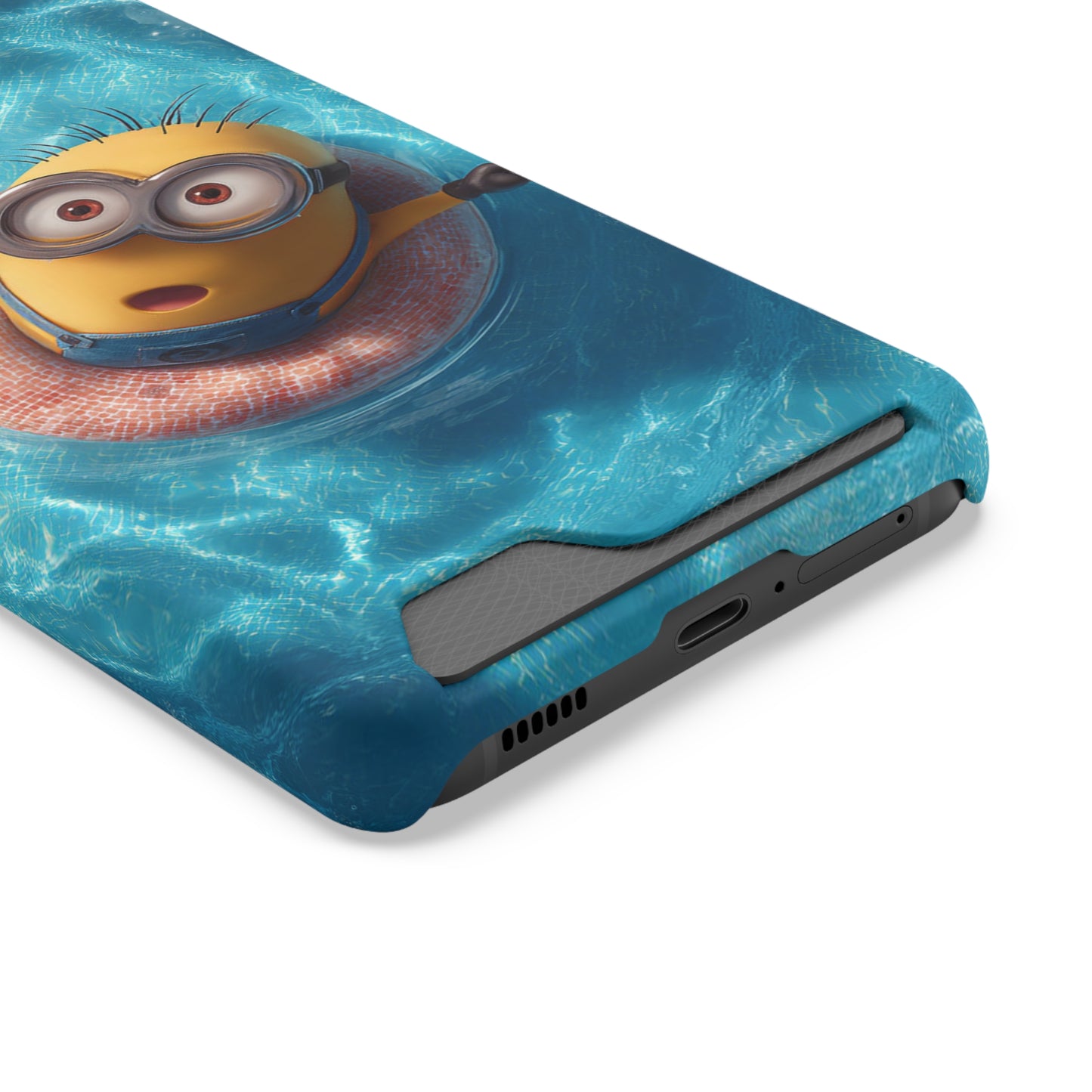 Minion Phone Case with Card Holder, Fun and Functional Accessory for Kids, Smartphone Case, Gift for Minion Fans, Unique Mobile Cover, [...]