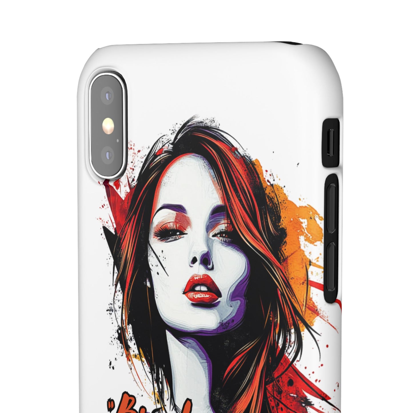 Empowering Art Snap Cases, Phone Cover, Break the Chains of Silence, Unique Gift, Inspirational Tech Accessories