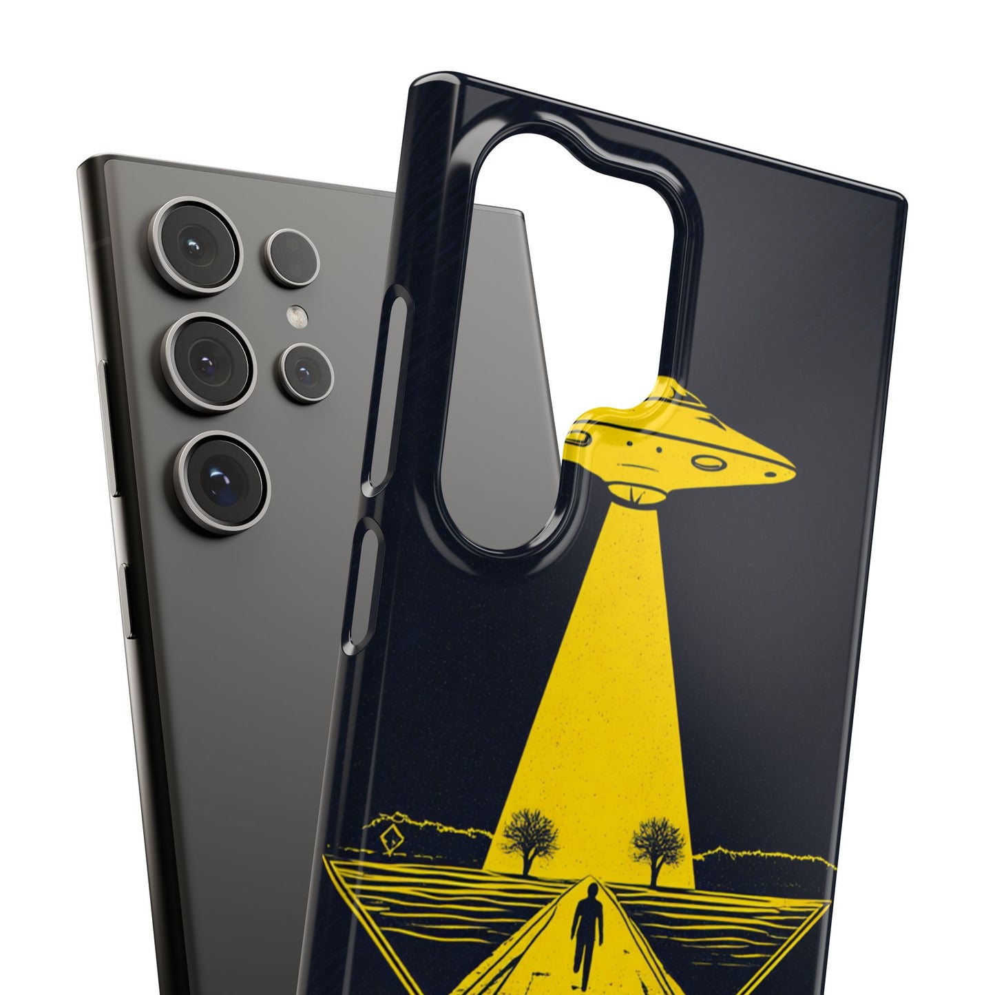 UFO Phone Case - Cosmic Alien Design, Cell Phone Cover, Sci-Fi Accessory, Gift for Space Lovers, Unique Tech Gear
